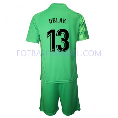 Barn Fotballdrakter Keeper Atlético Madrid Jan Oblak 13 Tredje 2021-22 Kortermet